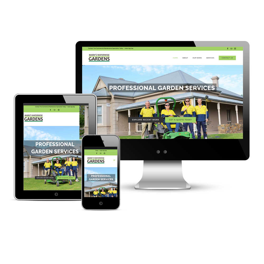 mark-waterwise-garden Mark's Waterwise Gardens Website Design
